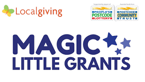 Delighted to have received £500 from Local Giving’s Magic Little Grants Fund